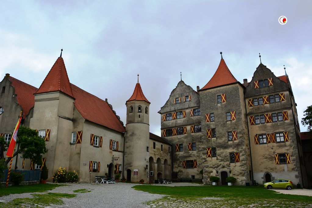 dziedziniec zamku Harburg