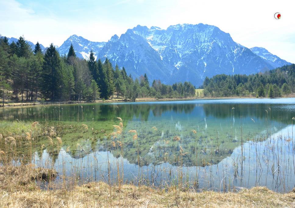 Luttensee - bawarskie jezioro - Mittenwald