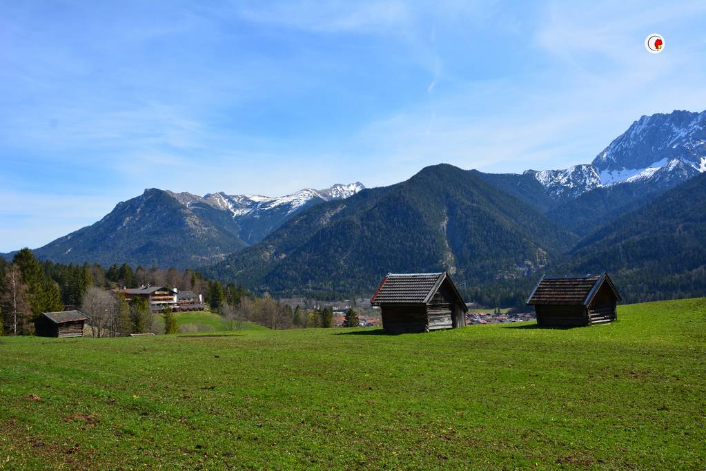Alpy Bawarskie w Mittenwaldzie - Luttensee