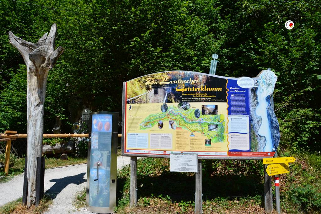 Szlak do wąwozu w Mittenwaldzie